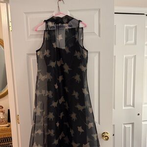 STAUD ALBEE DRESS BOTANICAL SHADOWS